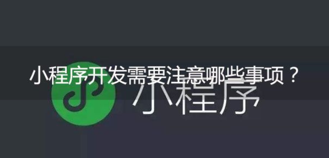深圳小程序开发